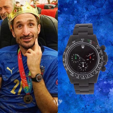 rolex giorgio chiellini|Italian football captain .